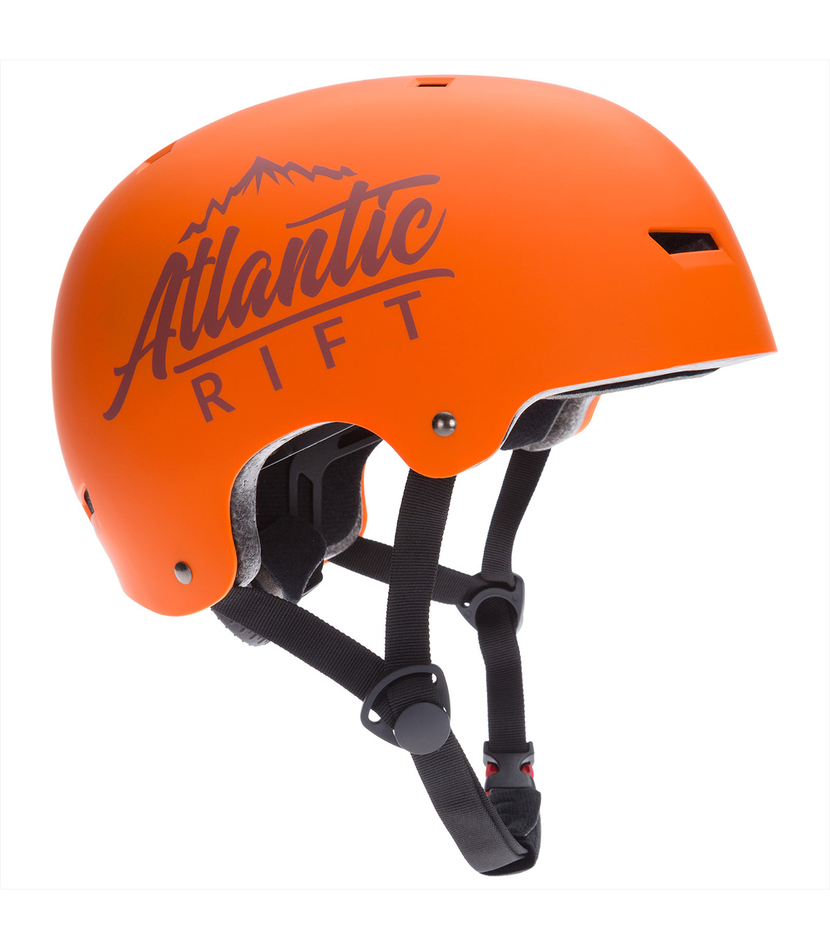Casca protectie bicicleta/skateboard pentru copii, marime S, Atlantic Rift, Portocaliu