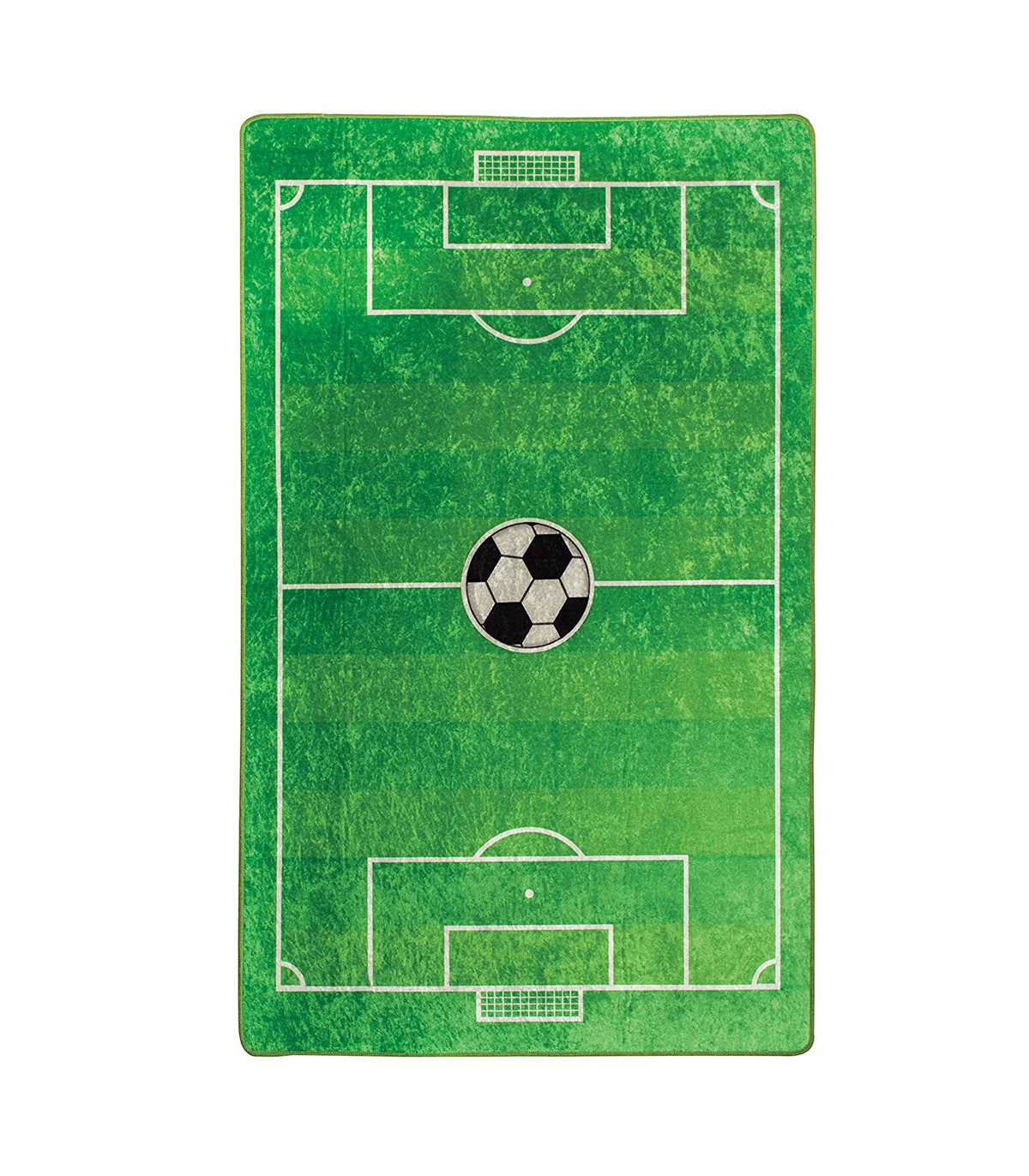 Covor pentru copii Footbal, Verde, 100x160 cm